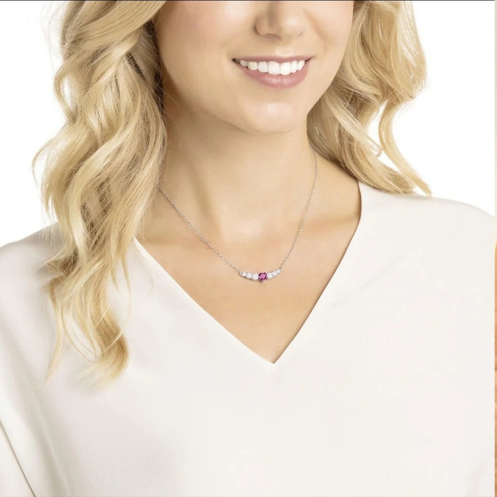 SWAROVSKI Love Necklace Red Heart Valentine's Day